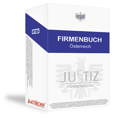 Produkt: Firmenbuchauszug aus dem offiziellen Firmenbuch - Hauptbuch